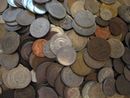 Набор монет - 1 килограмм иностранных монет
