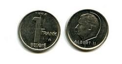 1 франк (Альбер II) Бельгия