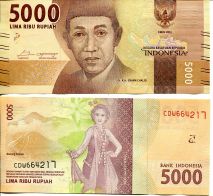 5000 рупий Индонезия 2016 год