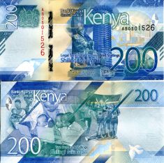 200 шиллингов Кения 2019 год