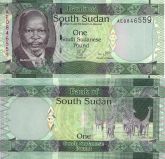 1 фунт Южный Судан 2011 год