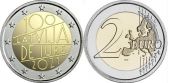 2 евро 100 лет признанию Латвия 2021 год