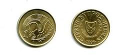 1 цент 1998 год Кипр