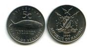 5 центов 2000 год Намибия