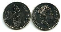 20 центов 2003 год Фиджи
