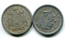 2 франка 1943 год Монако