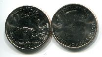 25 центов (квотер) 2010 год Р (Елустонский парк) США