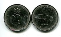 1000 рупий 2010 год Индонезия