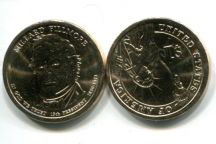 1 доллар 2010 год (М,Филлмор) США