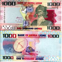 1000 леоне 2010 год Сьерра-Леоне