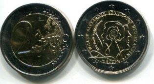 2 евро 200 лет королевству (Нидерланды, 2013 г.)