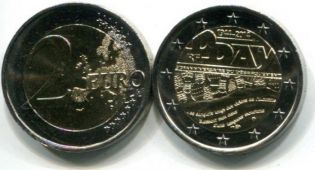 2 евро Нормандия (Франция, 2014 г.)