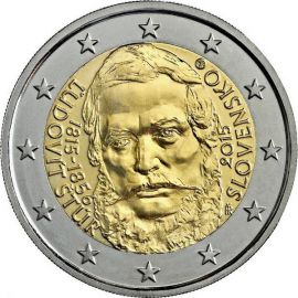 2 евро Людовит Штур Словакия 2015 год