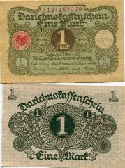1 марка 1920 год Германия